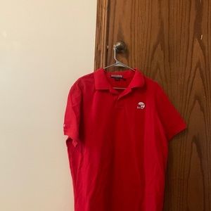 Vineyard Vines football polo. Large.